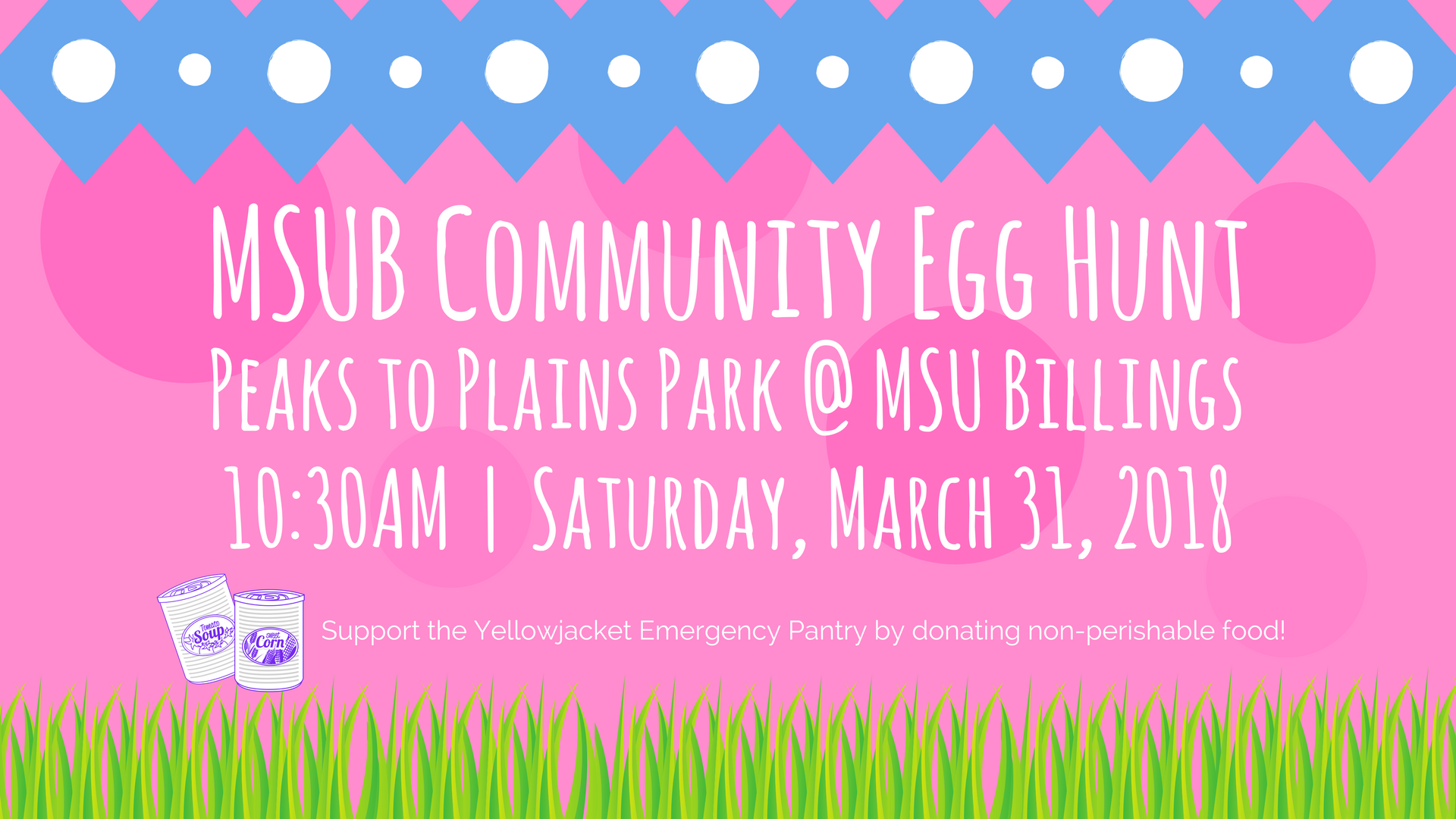 Master Calendar Event Details MSUB Community Egg Hunt